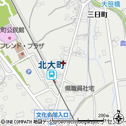 長野県大町市大町三日町1627周辺の地図
