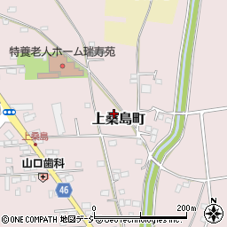 栃木県宇都宮市上桑島町周辺の地図