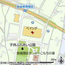 ベイシア渋川こもち店周辺の地図