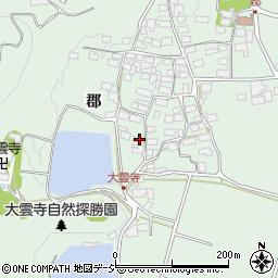 長野県千曲市八幡1400周辺の地図