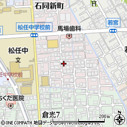 石川県白山市石同新町251周辺の地図