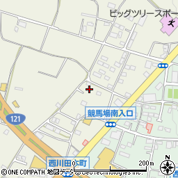 栃木県宇都宮市西川田町262周辺の地図