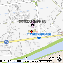 コメリハード＆グリーン粟野店周辺の地図