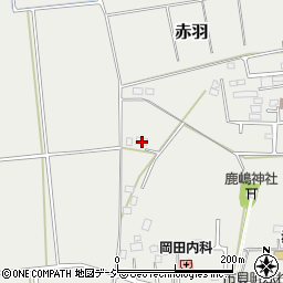 栃木県芳賀郡市貝町赤羽2630-5周辺の地図