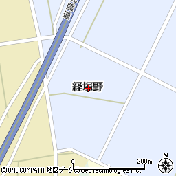 富山県南砺市経塚野周辺の地図