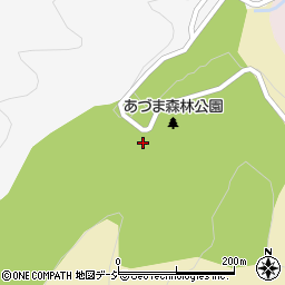 あづま森林公園キャンプ場周辺の地図