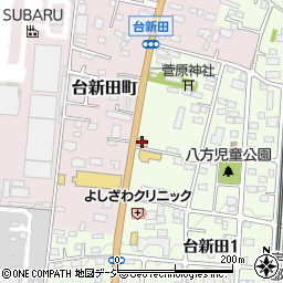 丸亀製麺宇都宮店周辺の地図