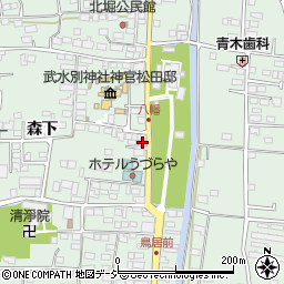 長野県千曲市八幡3041周辺の地図