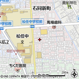 石川県白山市石同新町607周辺の地図