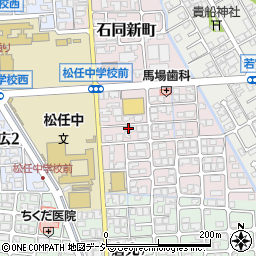 石川県白山市石同新町267周辺の地図