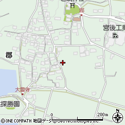 長野県千曲市八幡1453周辺の地図