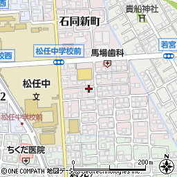 石川県白山市石同新町265周辺の地図