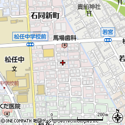 石川県白山市石同新町249周辺の地図