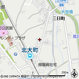 長野県大町市大町三日町1662周辺の地図