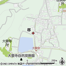 長野県千曲市八幡1386周辺の地図
