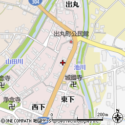 富山県南砺市城端出丸70周辺の地図