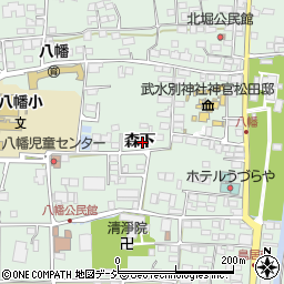 長野県千曲市八幡3104周辺の地図