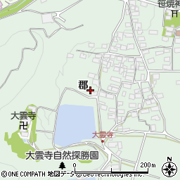長野県千曲市八幡1387周辺の地図
