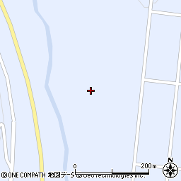 長野県大町市平高瀬入周辺の地図