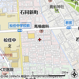 石川県白山市石同新町248周辺の地図