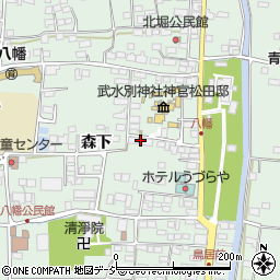 長野県千曲市八幡3050周辺の地図