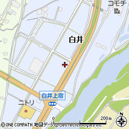 群馬県渋川市白井2410周辺の地図