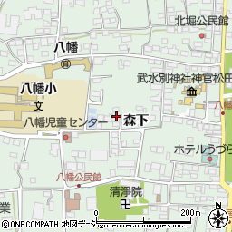 長野県千曲市八幡3105周辺の地図
