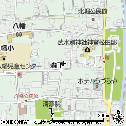 長野県千曲市八幡3052周辺の地図
