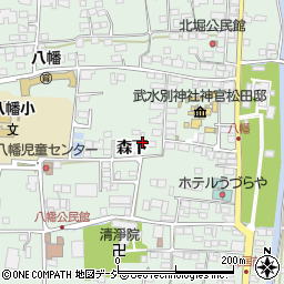 長野県千曲市八幡3103周辺の地図