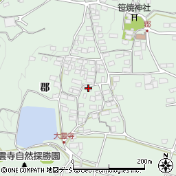 長野県千曲市八幡1427周辺の地図