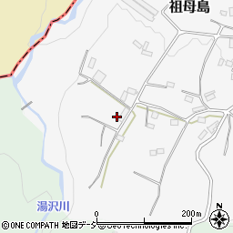群馬県渋川市祖母島1646周辺の地図