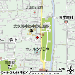 長野県千曲市八幡3038周辺の地図