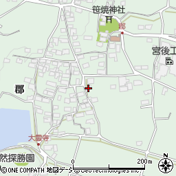 長野県千曲市八幡1456周辺の地図