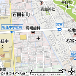 石川県白山市石同新町236周辺の地図