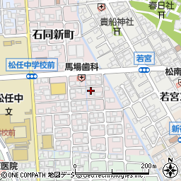 石川県白山市石同新町237周辺の地図