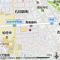 石川県白山市石同新町247周辺の地図