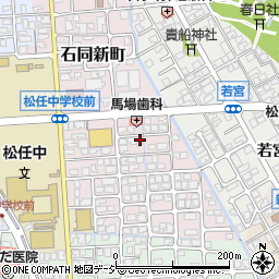 石川県白山市石同新町247-1周辺の地図