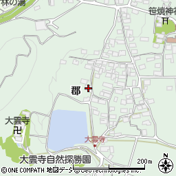 長野県千曲市八幡1385周辺の地図