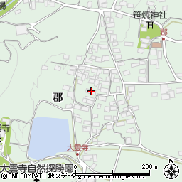 長野県千曲市八幡1405周辺の地図