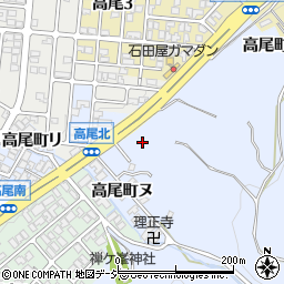 石川県金沢市高尾町周辺の地図