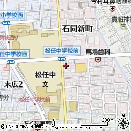 石川県白山市石同新町602周辺の地図