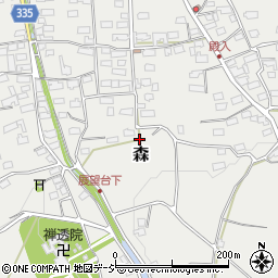 長野県千曲市森2078周辺の地図