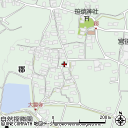 長野県千曲市八幡1420周辺の地図