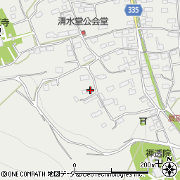 長野県千曲市森1489-2周辺の地図