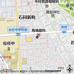 石川県白山市石同新町246周辺の地図