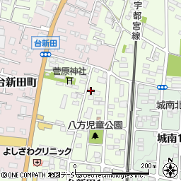 ディサービスひまわり会台新田の家周辺の地図