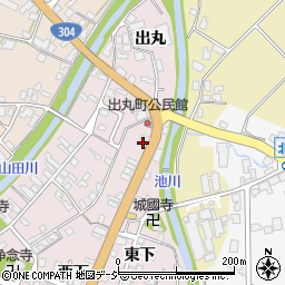 富山県南砺市城端出丸60周辺の地図