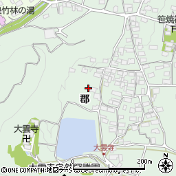 長野県千曲市八幡1388周辺の地図