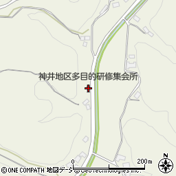 神井地区多目的研修集会所周辺の地図
