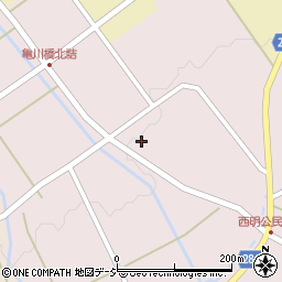 富山県南砺市西明412周辺の地図